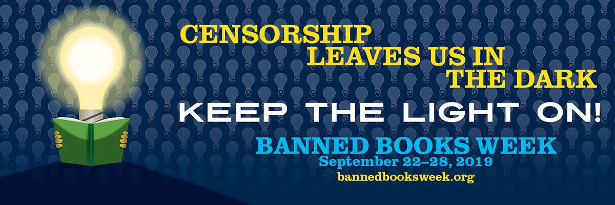 Banned books week 2019 banner image
