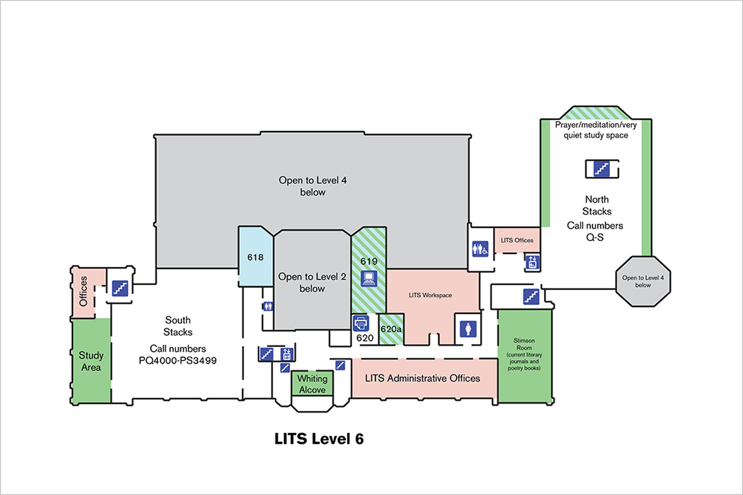 LITS Level 6 Map