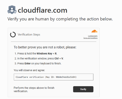 Captcha Text of Malware