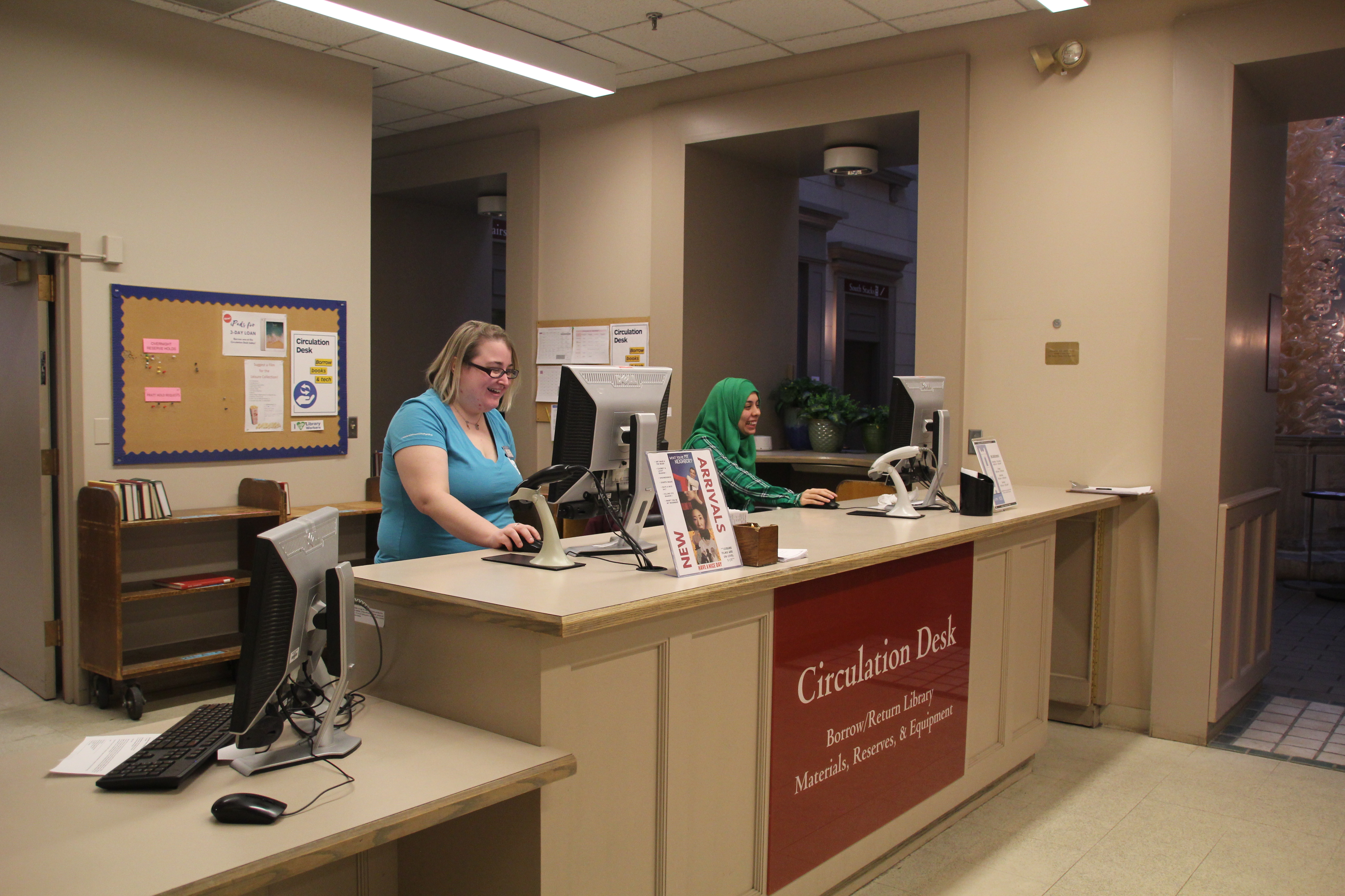 Circulation Desk Picture