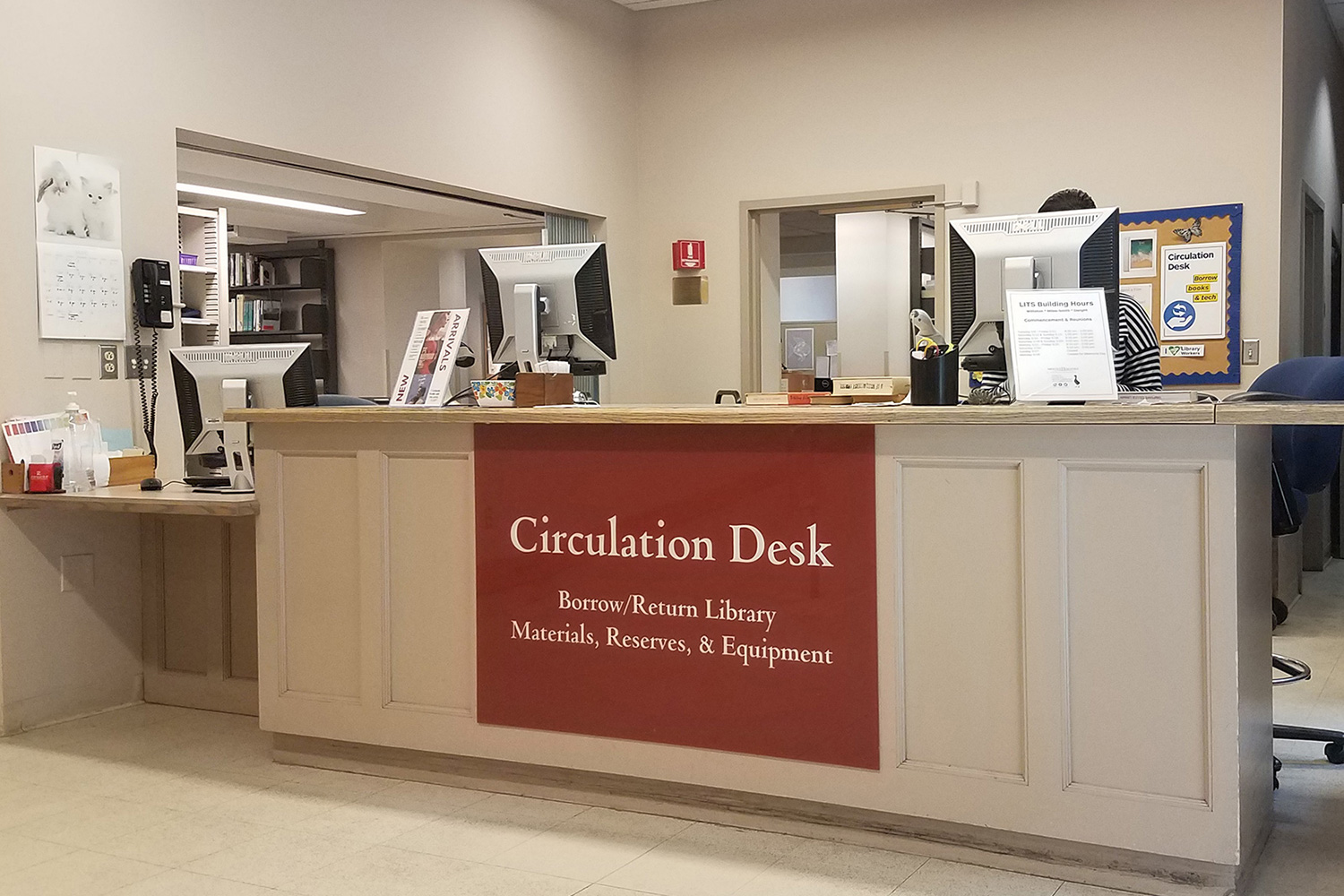 Circulation Desk Picture