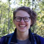 image shows zoë crabtree smiling